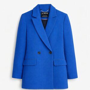 J.Crew Italian Wool Double-Breasted Blazer Jacket Coat – Size 10
